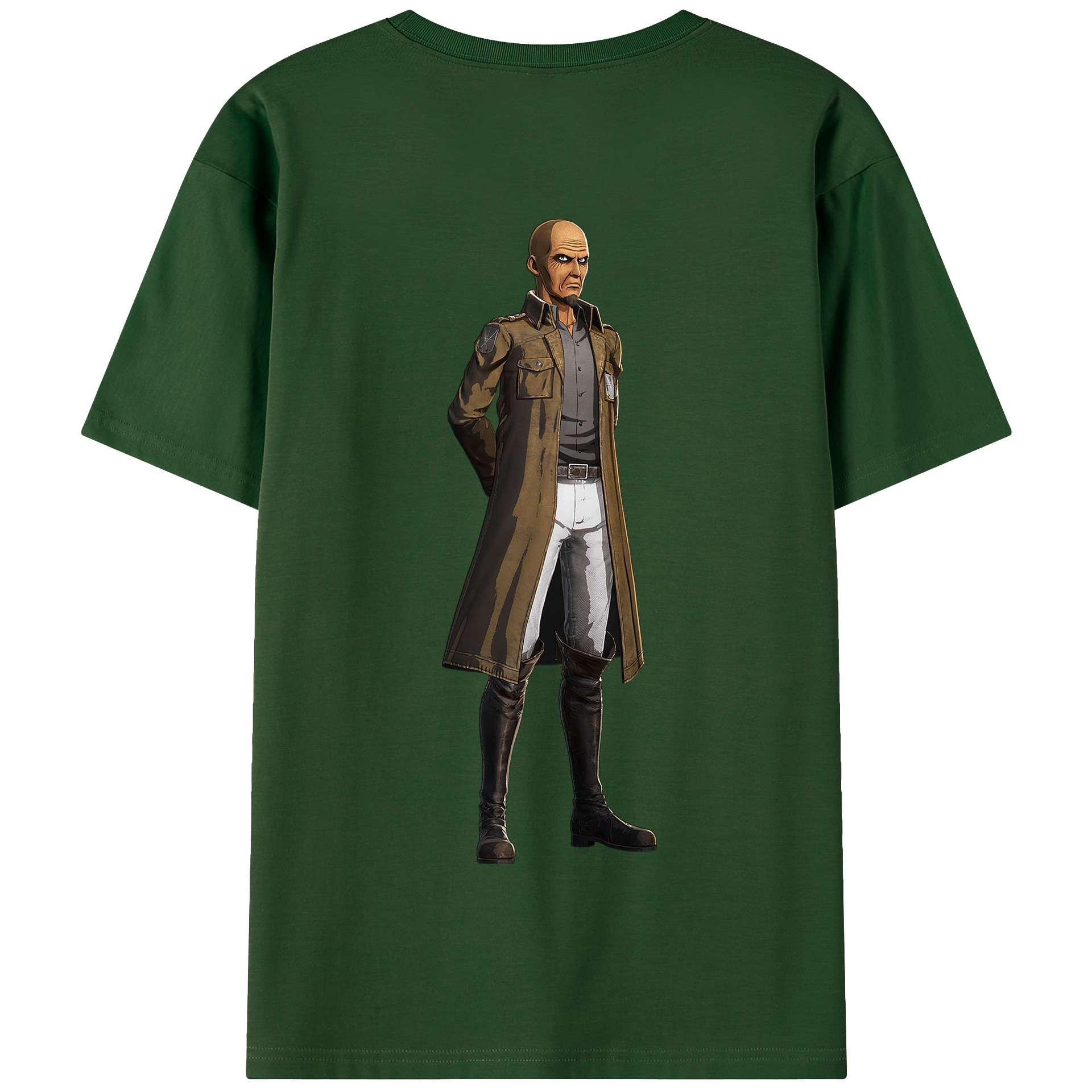 （画像用） 進撃の巨人 Attack on Titan 綿100％半袖Tシャツ（背面プリント）